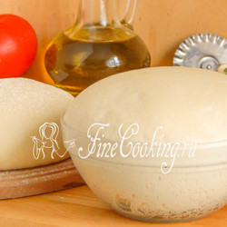 Тесто для пиццы в хлебопечке