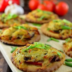 мини пицца тесто интересное