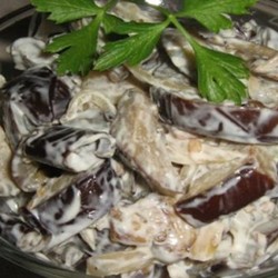 Баклажаны в сметане
