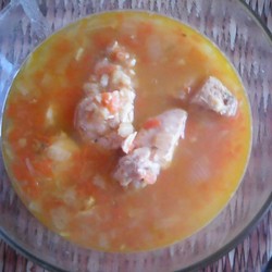 Куриная грудка с горохом 81 ккал