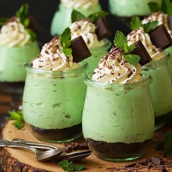 Мятный чизкейк-мусс