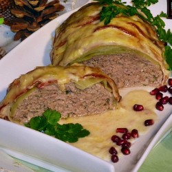 Мясной рулет "Голубец"