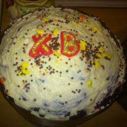 Шоколадный кулич на Пасху (Ольга Матвей)