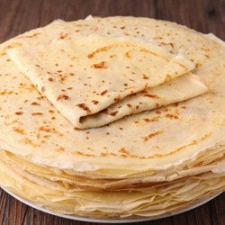 Блины на воде без яиц