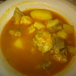 Жаркое из свинины с картошкой