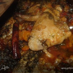 Рагу из куриных крылышек