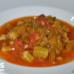 Бамия Постный ужин