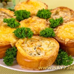 Гнёздышки с рыбой