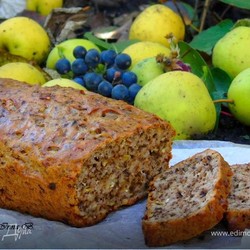 Орехово-кабачковый кекс