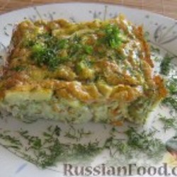 Фриттата с кабачками