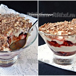 Десерт с вишней