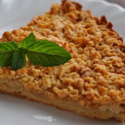 Яблочный пирог  песочного теста