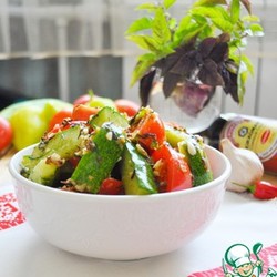 остренькие помидоры и огурцы