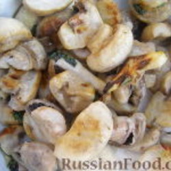 Шампиньоны, жаренные на решетке