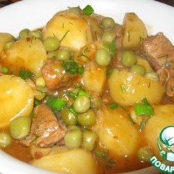 Жаркое из говядины в пиве