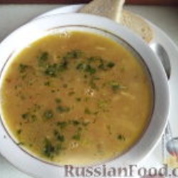 Суп чечевичный