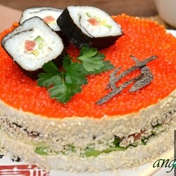 "Суши-торт"