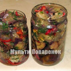 Баклажаны на зиму 