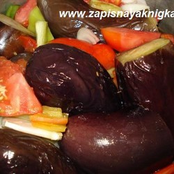 Баклажаны целые на зиму 
