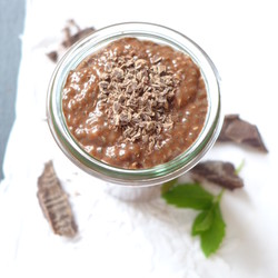 Kakao-Chia-Pudding fructosefrei
