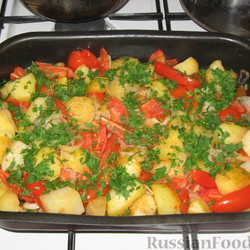 Запеченный картофель в духовке