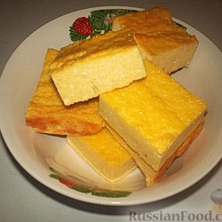 Быстрая творожная запеканка