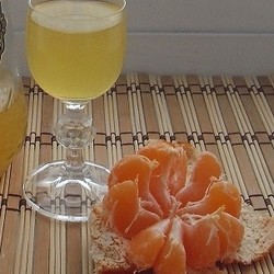 Праздничная настойка из мандаринов на водке (спирте, самогоне)