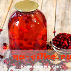 Компот из кизила 