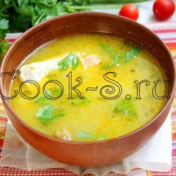 Суп из куриных крылышек 