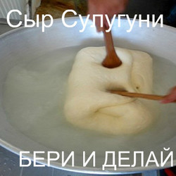 Сулугуни домашнего приготовления