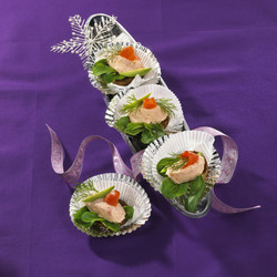 Lachscreme-Häppchen