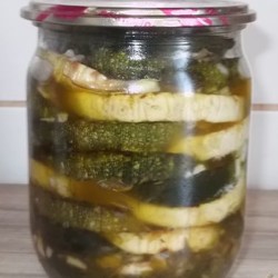 Консервированные жареные кабачки