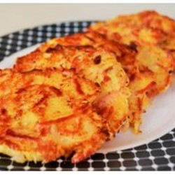 Драники с сосисками