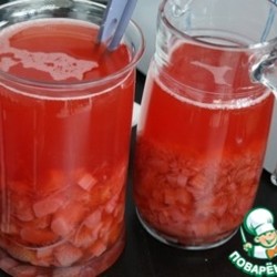 Компот из ревеня