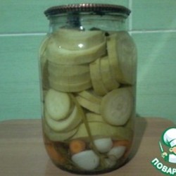 Маринованные кабачки как Верес 