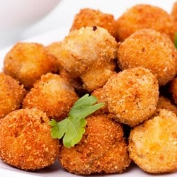 Шампиньоны в пивном кляре