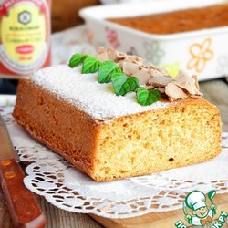 пышный медовый бисквит