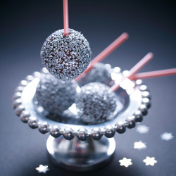 Discokugel-Cake-Pops
