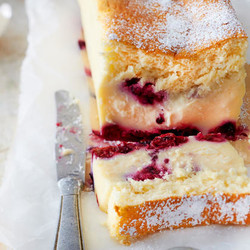 Zauberkuchen mit Beeren