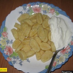 Сладкие творожные ленивые вареники