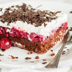 Ruckzuck-Schwarzwälder-Kirschtorte vom Blech