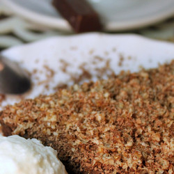 Брауни из черной фасоли