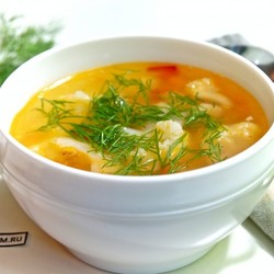 куриный суп с цветной капустой
