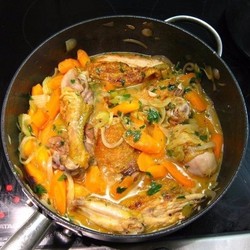 Фрикасе из курицы