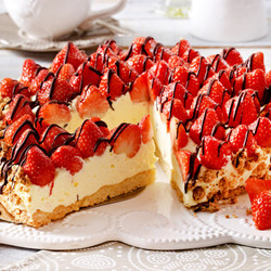 Himmlische Erdbeertorte