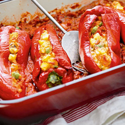 Gefüllte Spitzpaprika