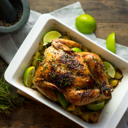 Запечённая курочка к Новогоднему столу