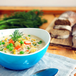 Кукурузный суп Джейми Оливера