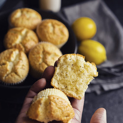 Лимонные маффины с маком — улучшаем свои навыки