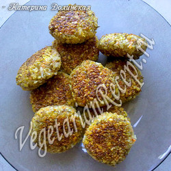  Котлеты из чечевицы